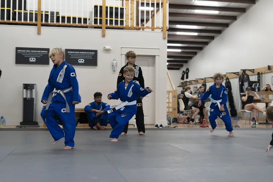 Kids BJJ class